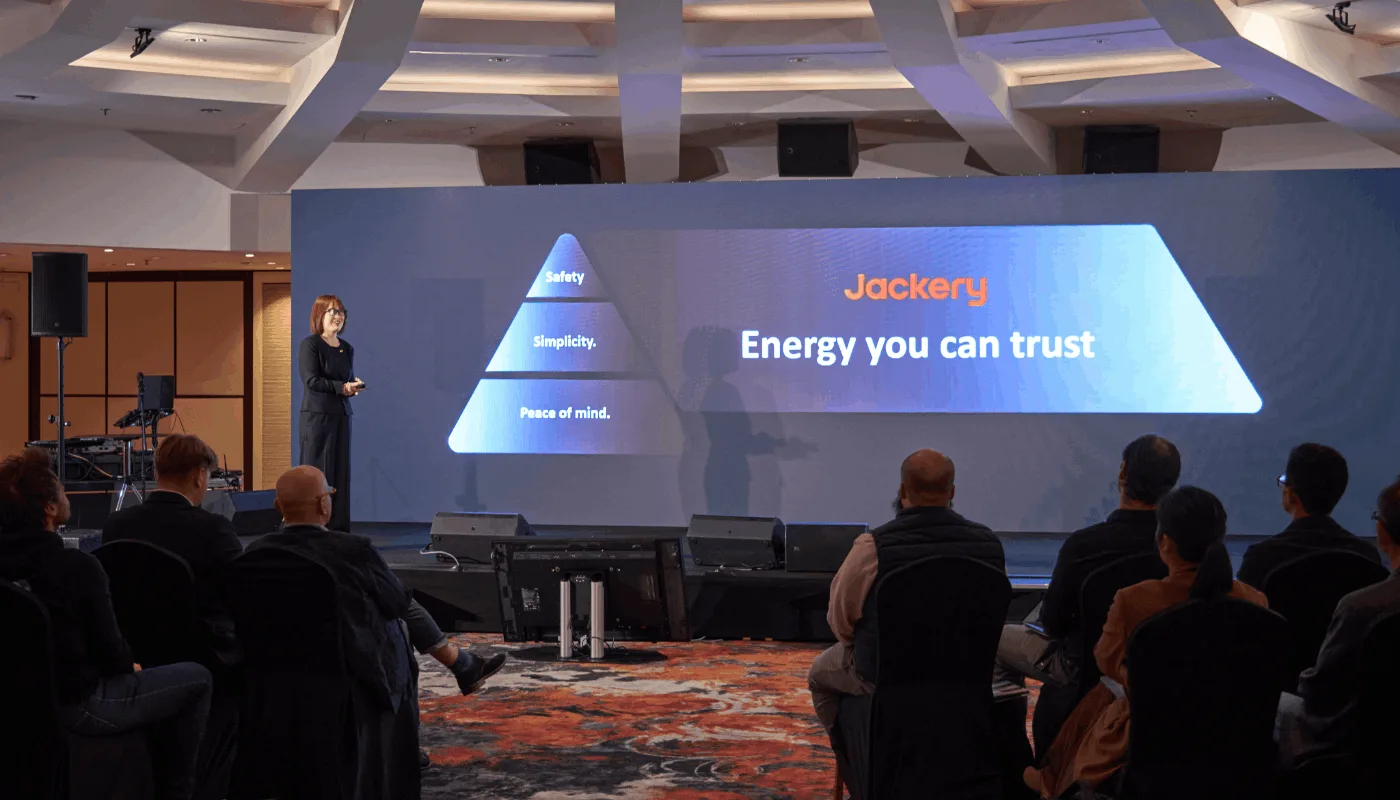 Jackery Launch Event - Energy you can trust Präsentation