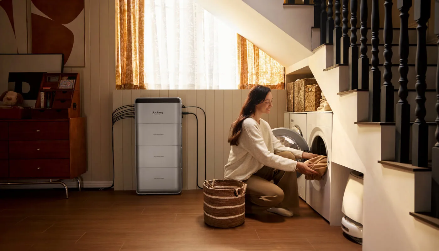 Jackery SolarVault 3 Terrasse Solarstrom